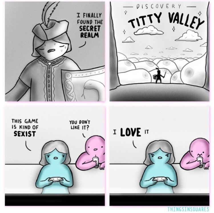 titty valley - meme