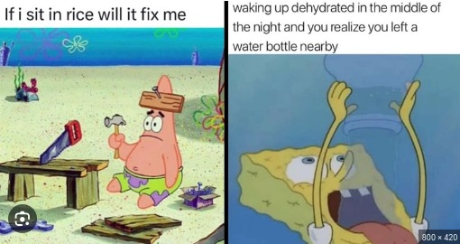 me when im dehydrated - meme