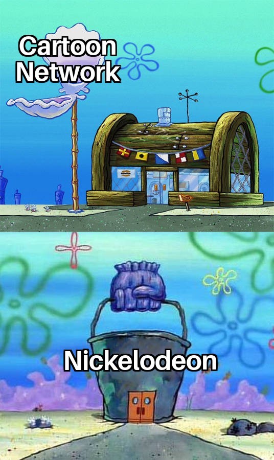 Nickelodeon antes era bueno - meme