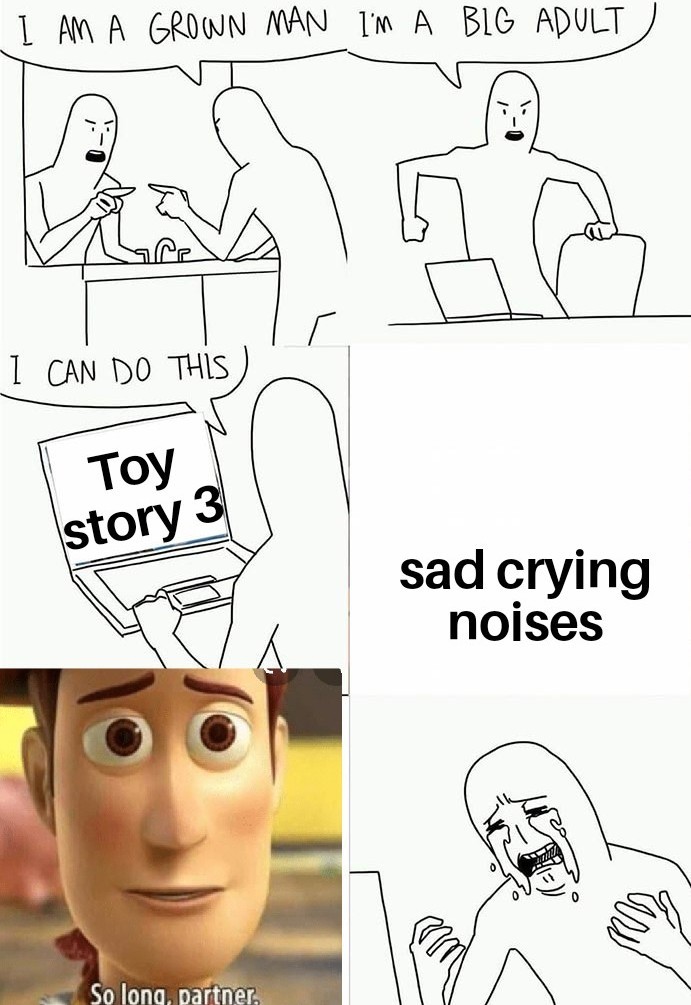 Toy story sad - meme