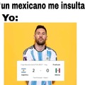 Messi tan fuerte vencido a mexico por memo ochoa