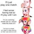 Never ending clown cycle