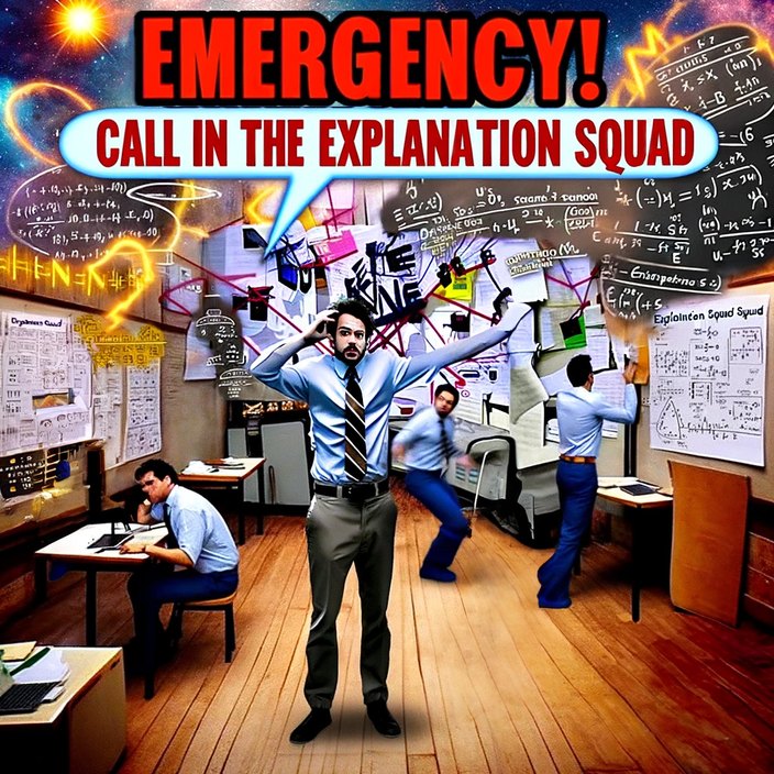 Call in the explanation squad if you don't get something - meme