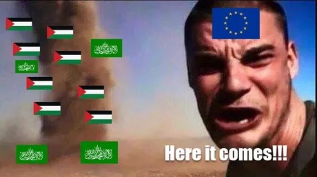 Refugees heading Europe - meme