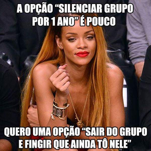 Grupos de família... - meme