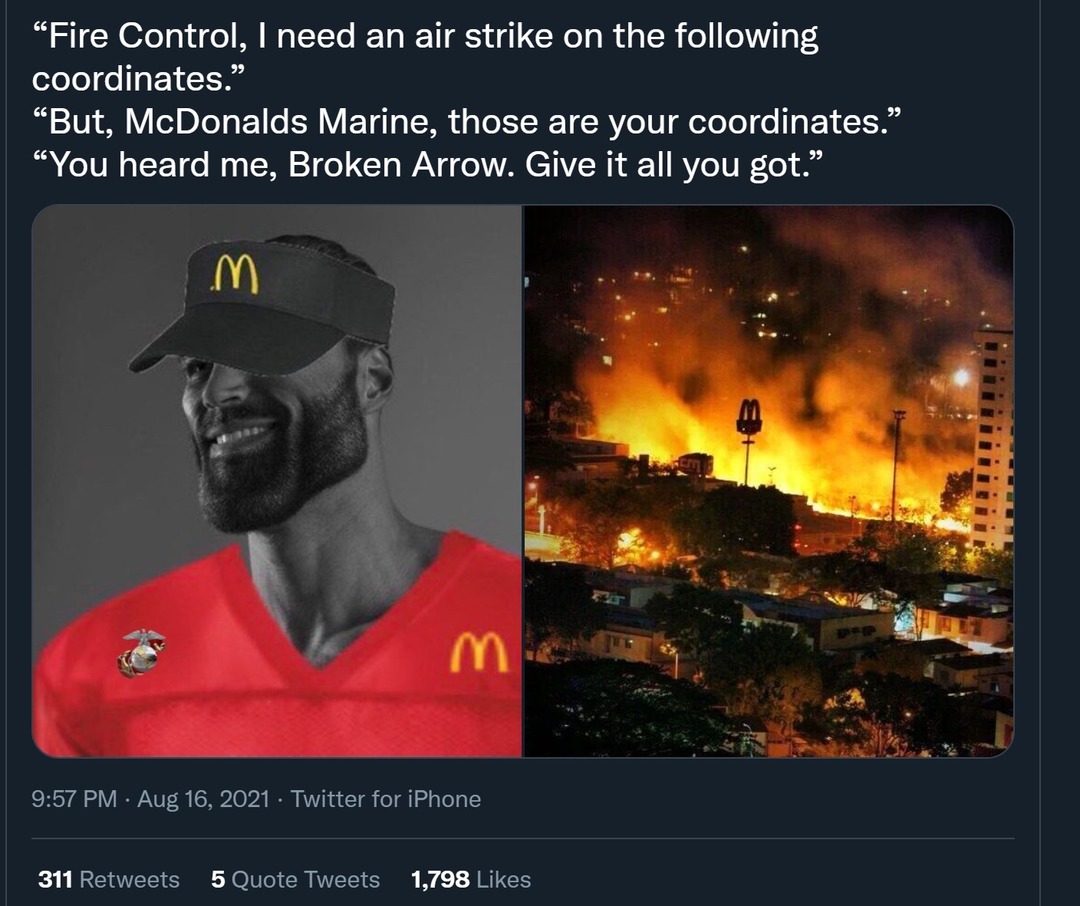 Le McDonald's - meme