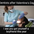 Dentists know when gf went down