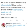 3rd Comment is McDonald’s