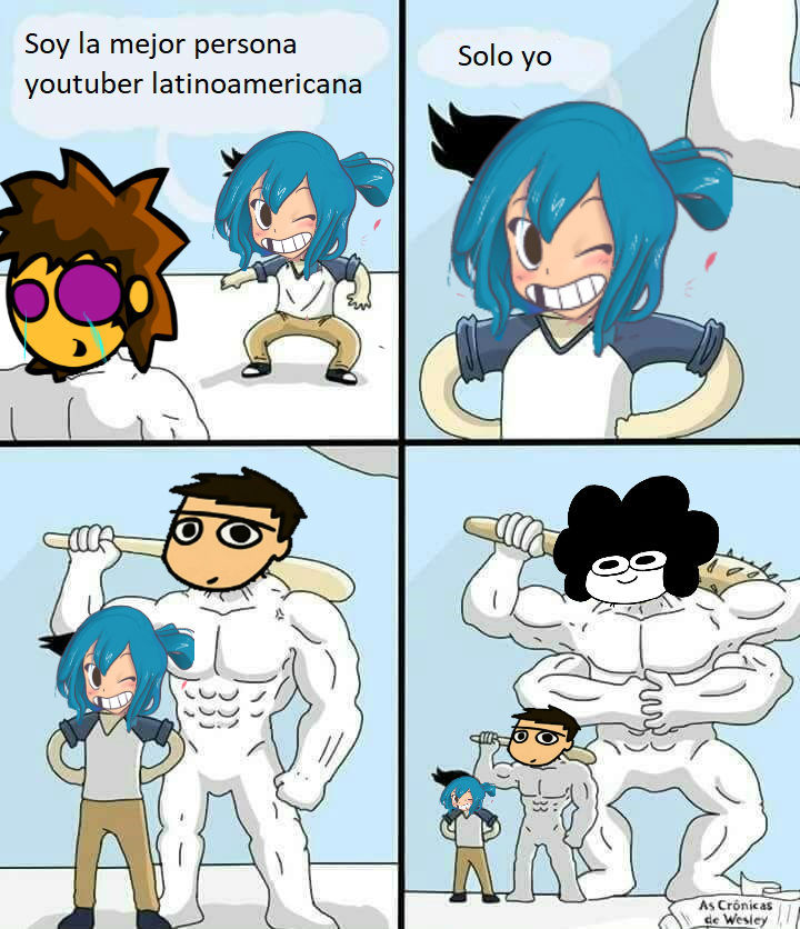 mejor youtuber latino - meme