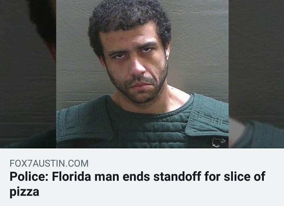 Florida Man Strikes Again - meme