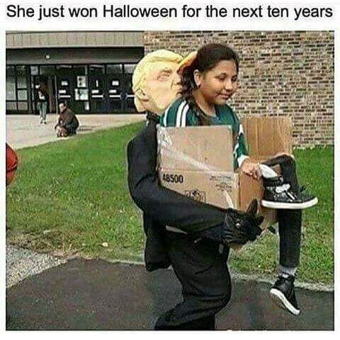 Trump will wear this for Halloween also.... - meme