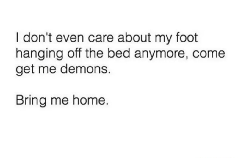 Cum for me demons - meme