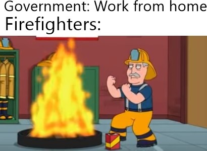 Fight me, you hot hot flames - meme