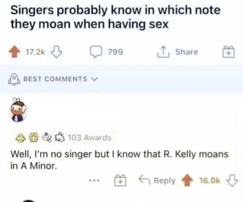 R Kelly's key - meme