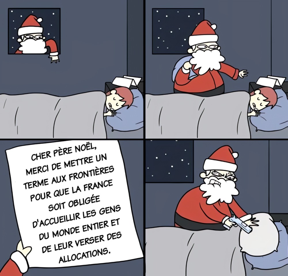 Merci Père Noël - meme