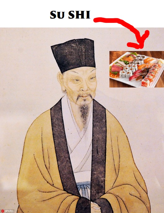 contexto: Su Shi fue un poeta chino, describió el monte Lu como "No es posible conocer la verdadera cara del monte Lu si solo se mira desde el centro" - meme