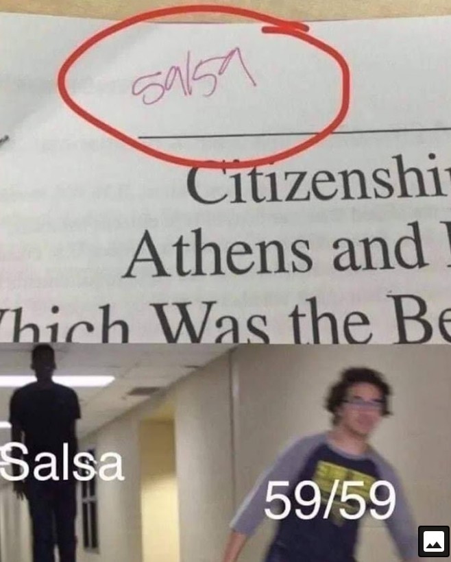Salsa vs 59/59 - meme