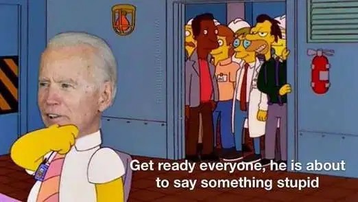 D'oh Biden - meme