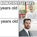 How people see ages