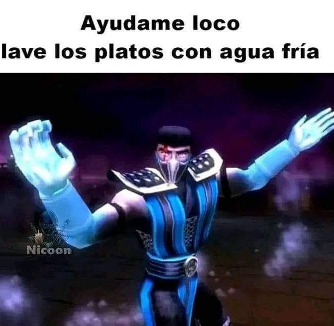 Lavar los platos - meme