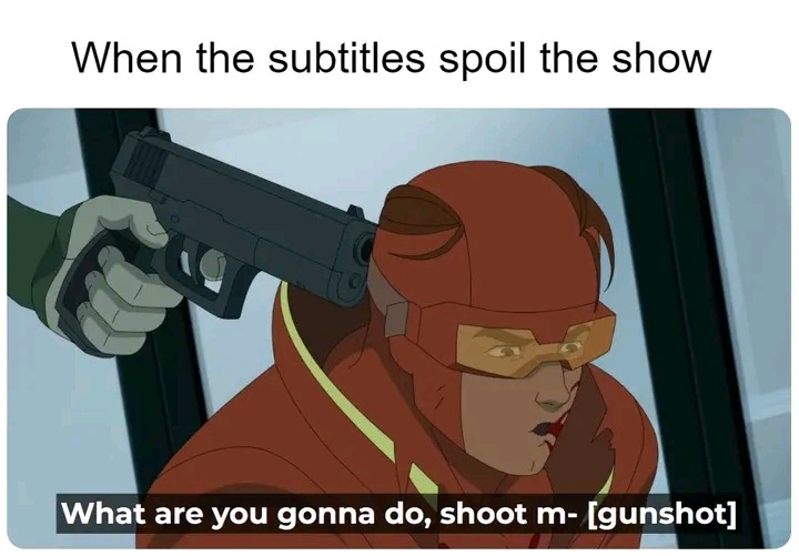 Famous last words - meme