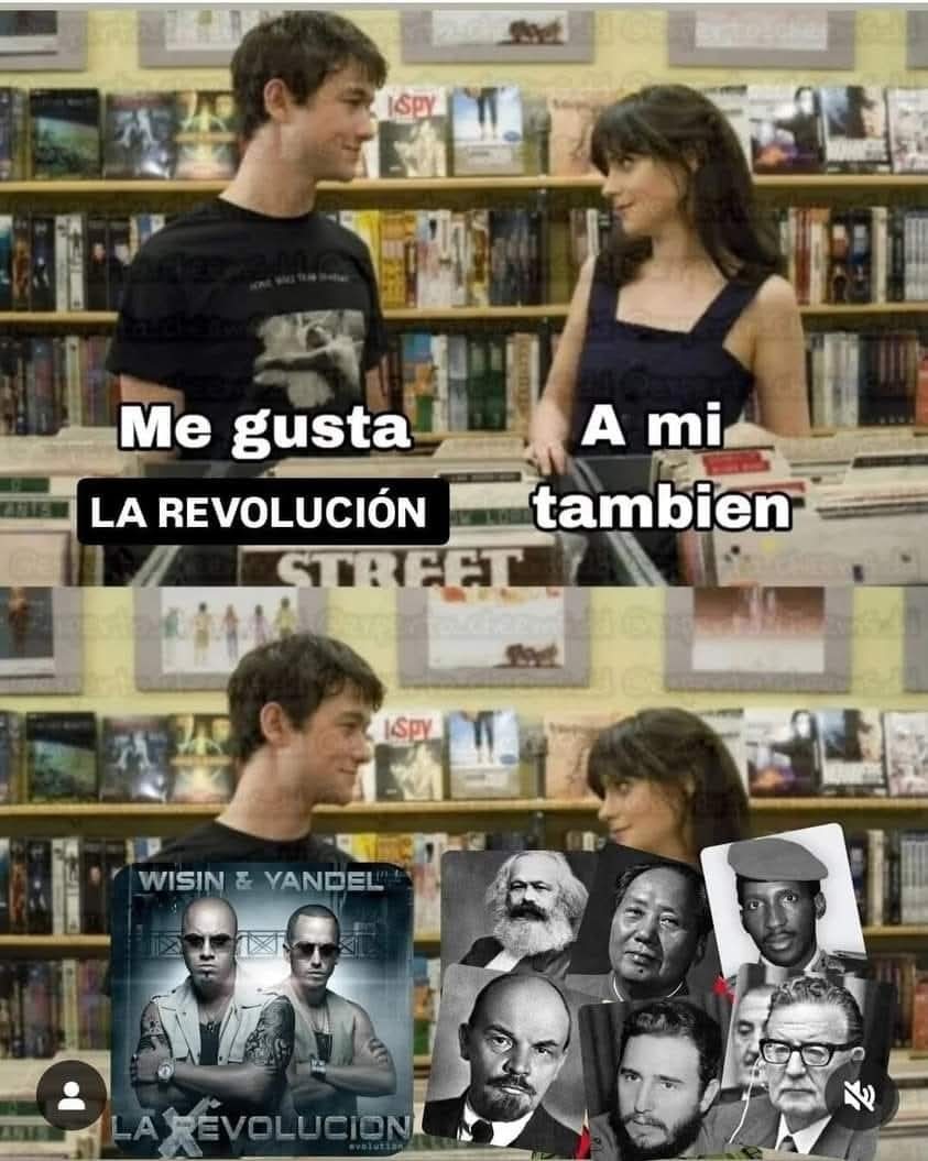 Revolución de amor - meme