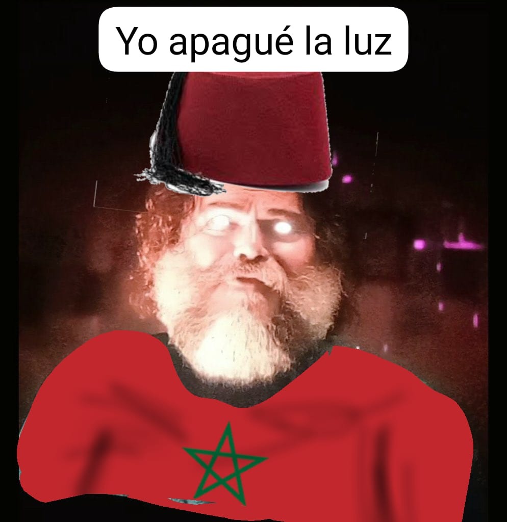 Apagón en españa - meme