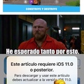 tengo iOS 11 ;-;