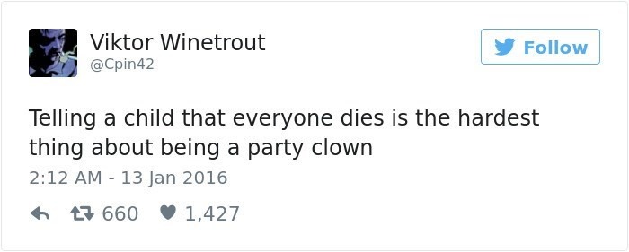 Party clown meme