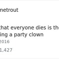 Party clown meme