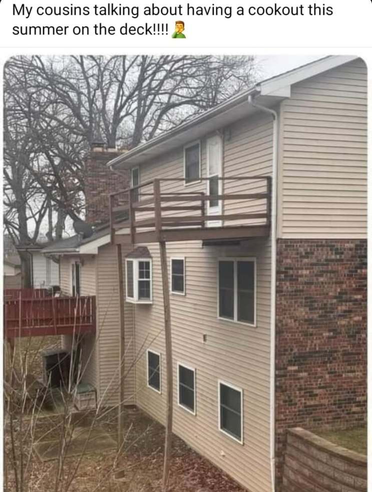 ﻿My cousins talking about having a cookout this summer on the decklll