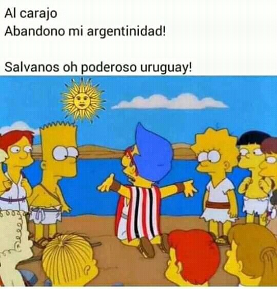 Argentinidad al palo - meme