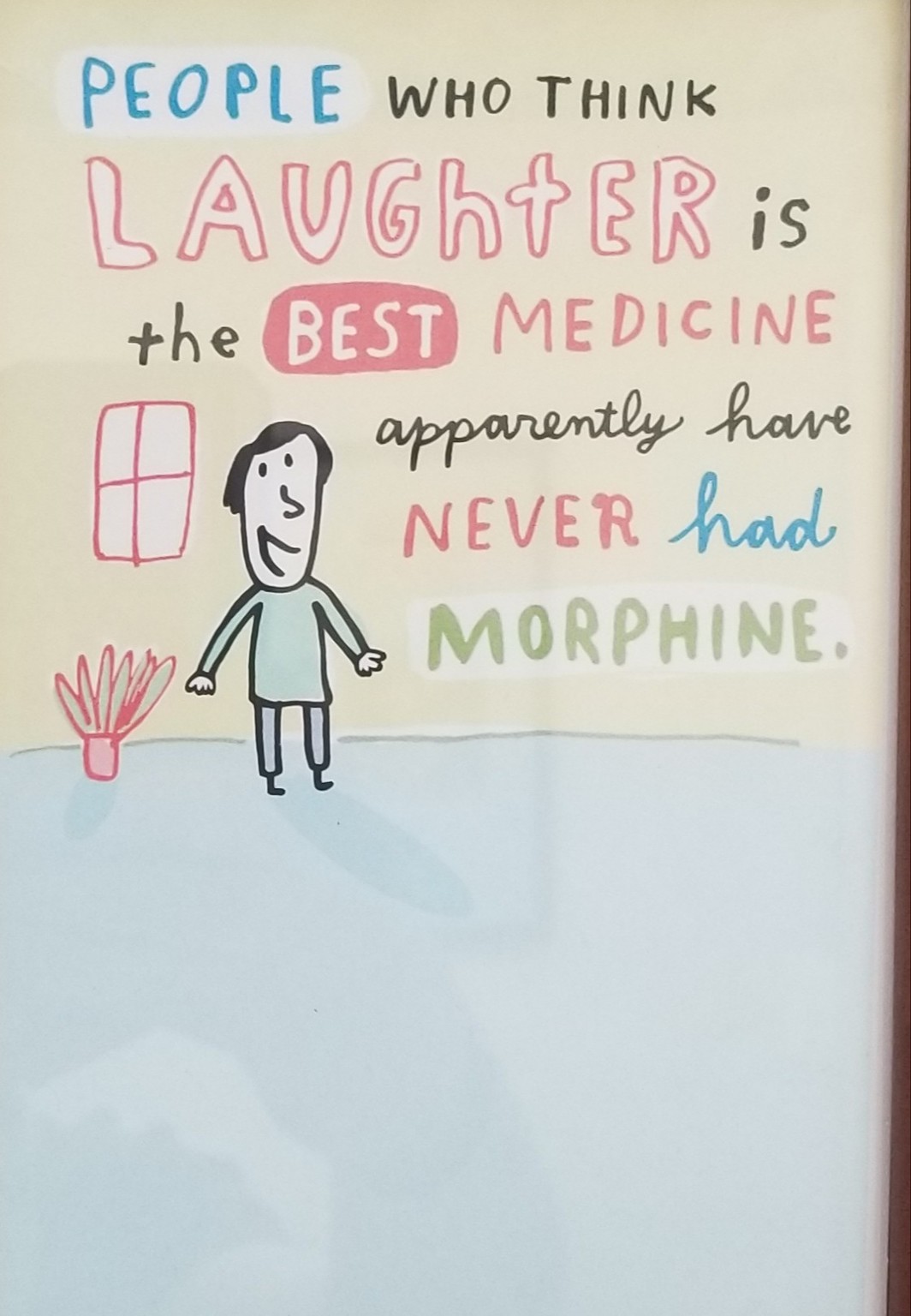 Framed in a family practice, here in the states - meme
