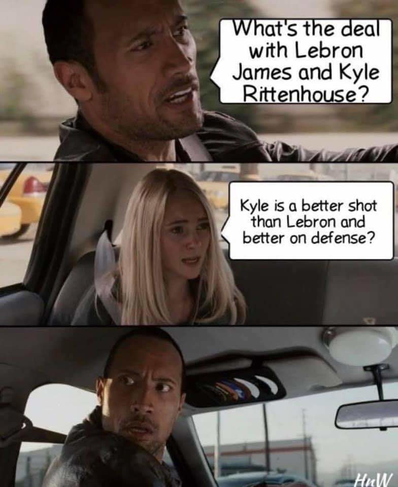 Lebron  vs  Kyle - meme