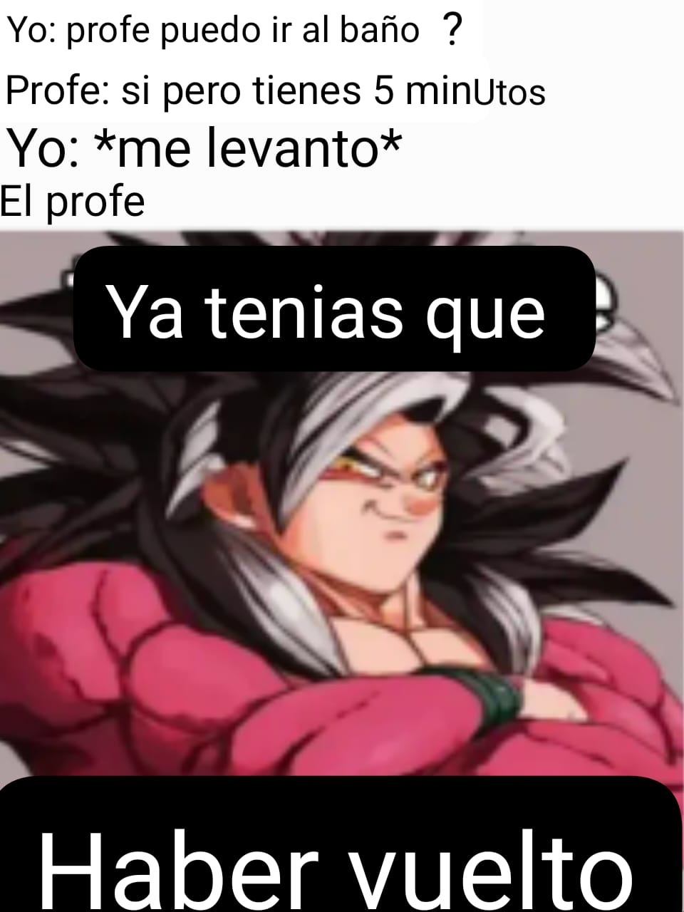 Siempre me pasa (el que rechaze es puto) - meme