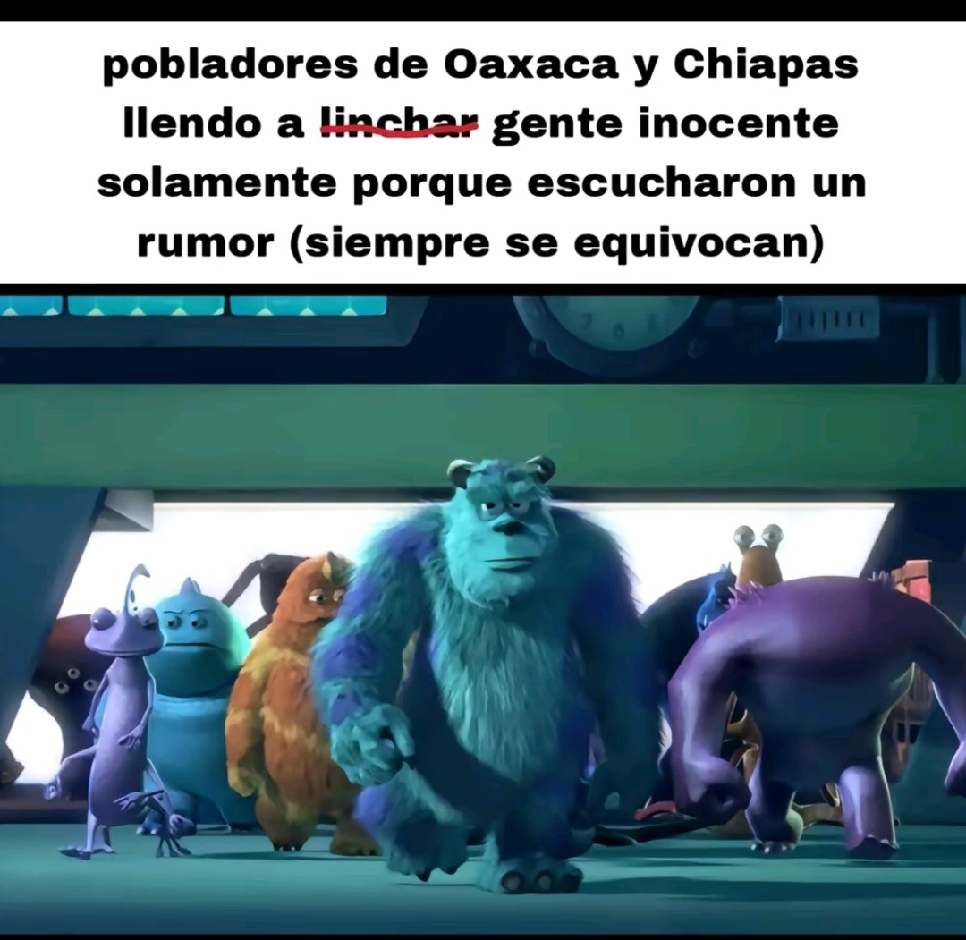 Estos mexichangos :grin: - meme