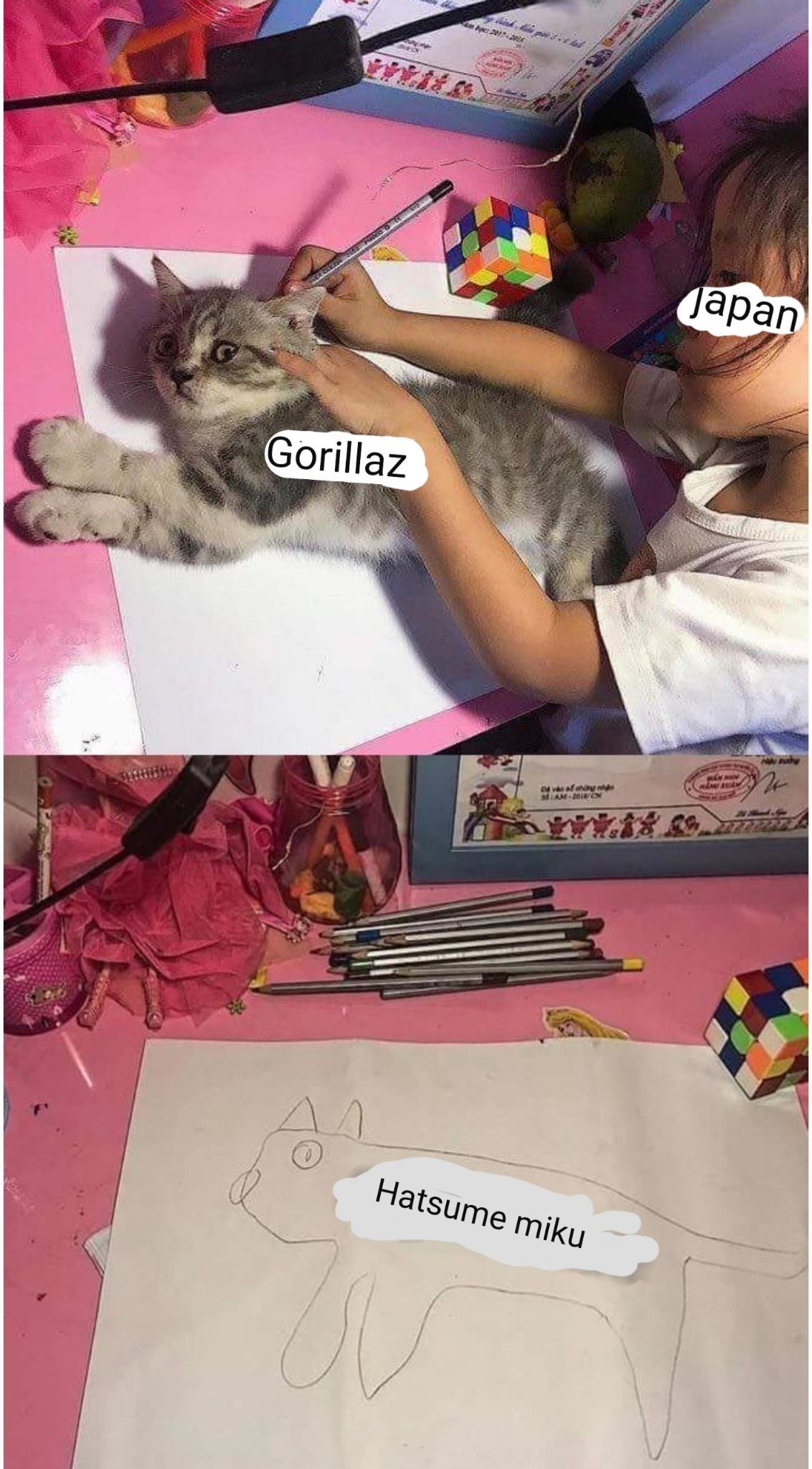 Name your favorite gorillaz song - meme