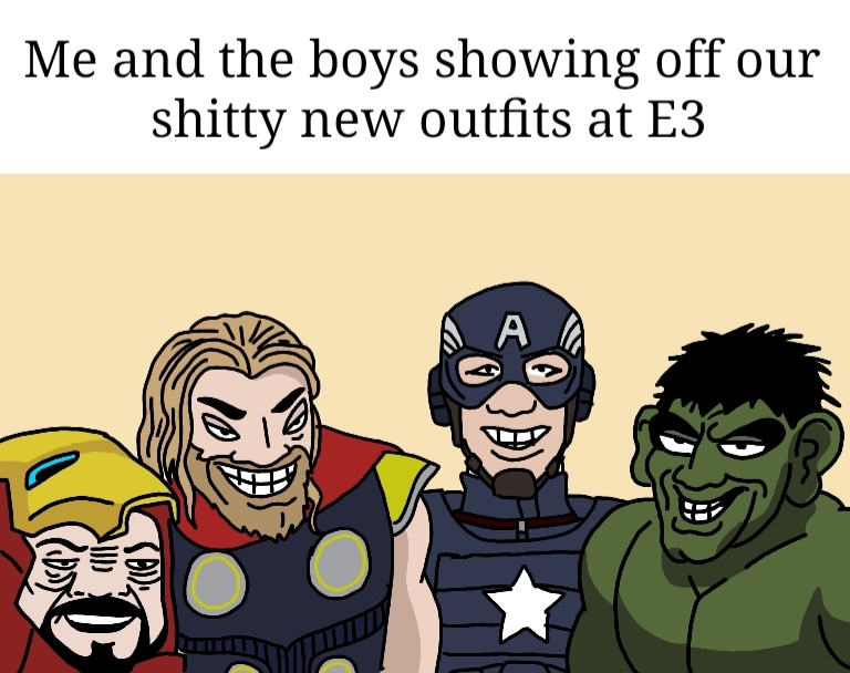 Steve and Thor look pretty bad. The rest are honestly pretty good, however - meme