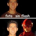 Foto con flash