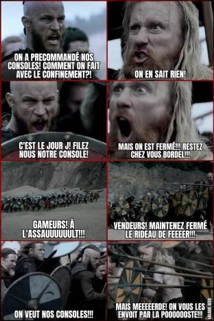 La Sainte guerre de la PS5 - meme