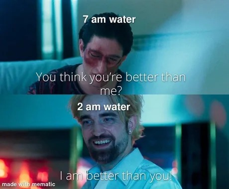 Dank water - meme