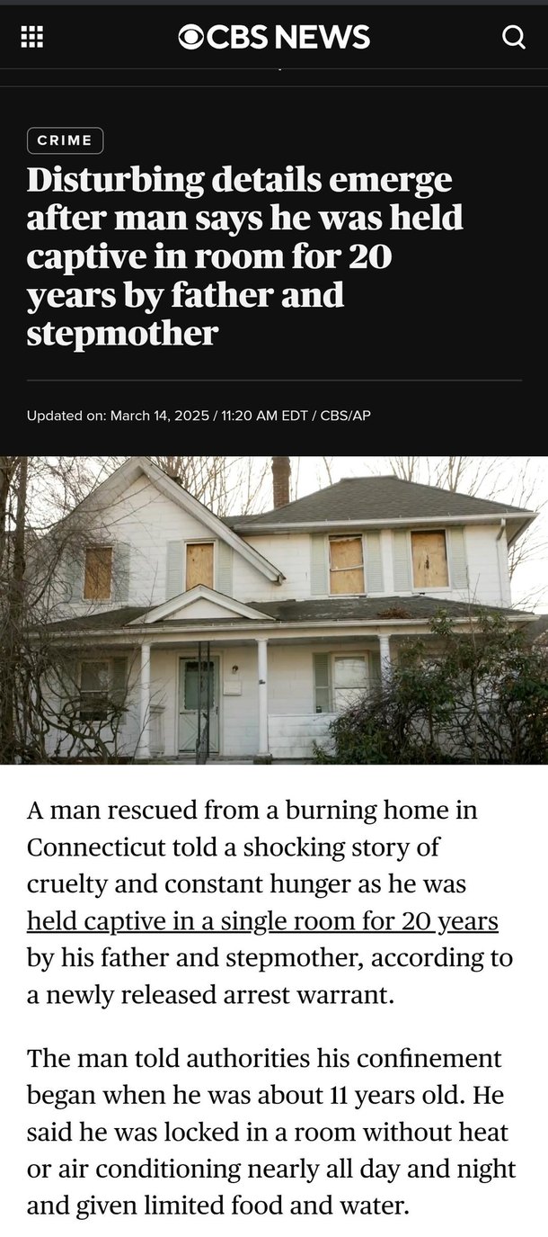 20 years locked in a room... and people still think their Monday was rough - meme