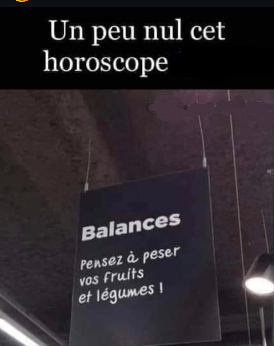 Cet horoscope a été écrit par une salade - meme