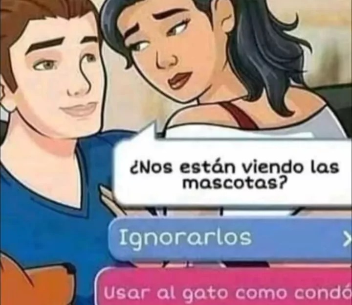 Novela visual menor turbia: - meme