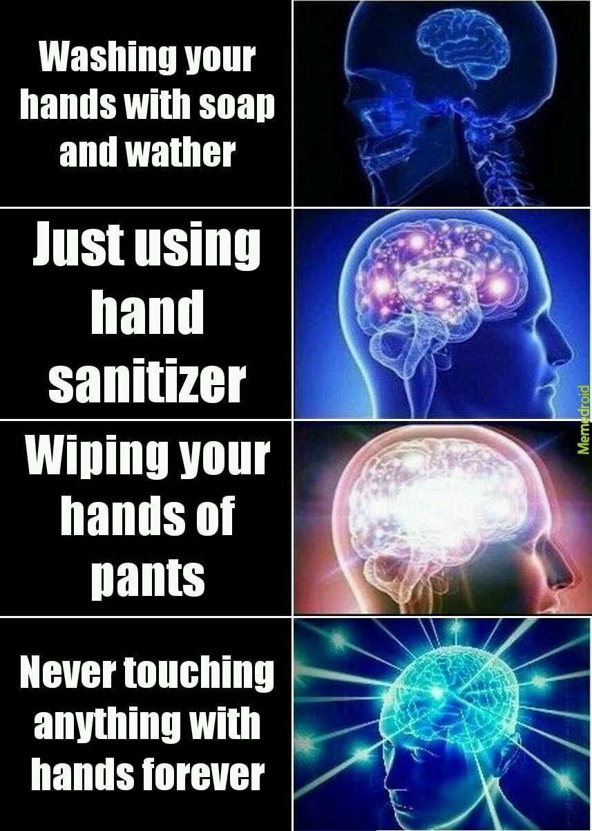 To be clean - meme