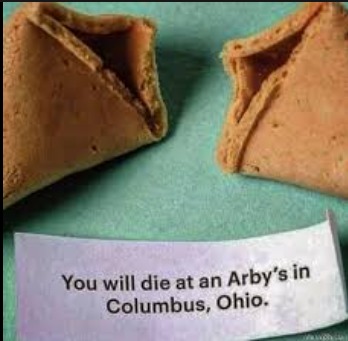 Fortune cookie's in Ohio - meme