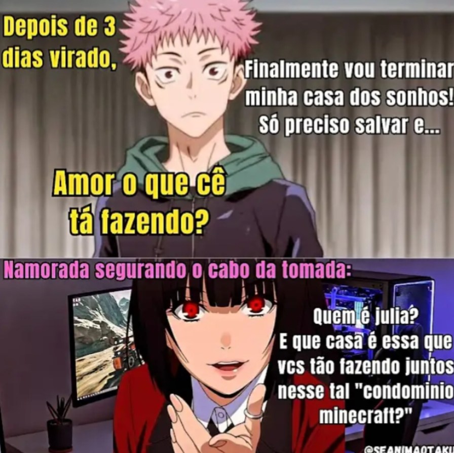 Namorada obsessiva - meme