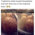 people are like potatoes..