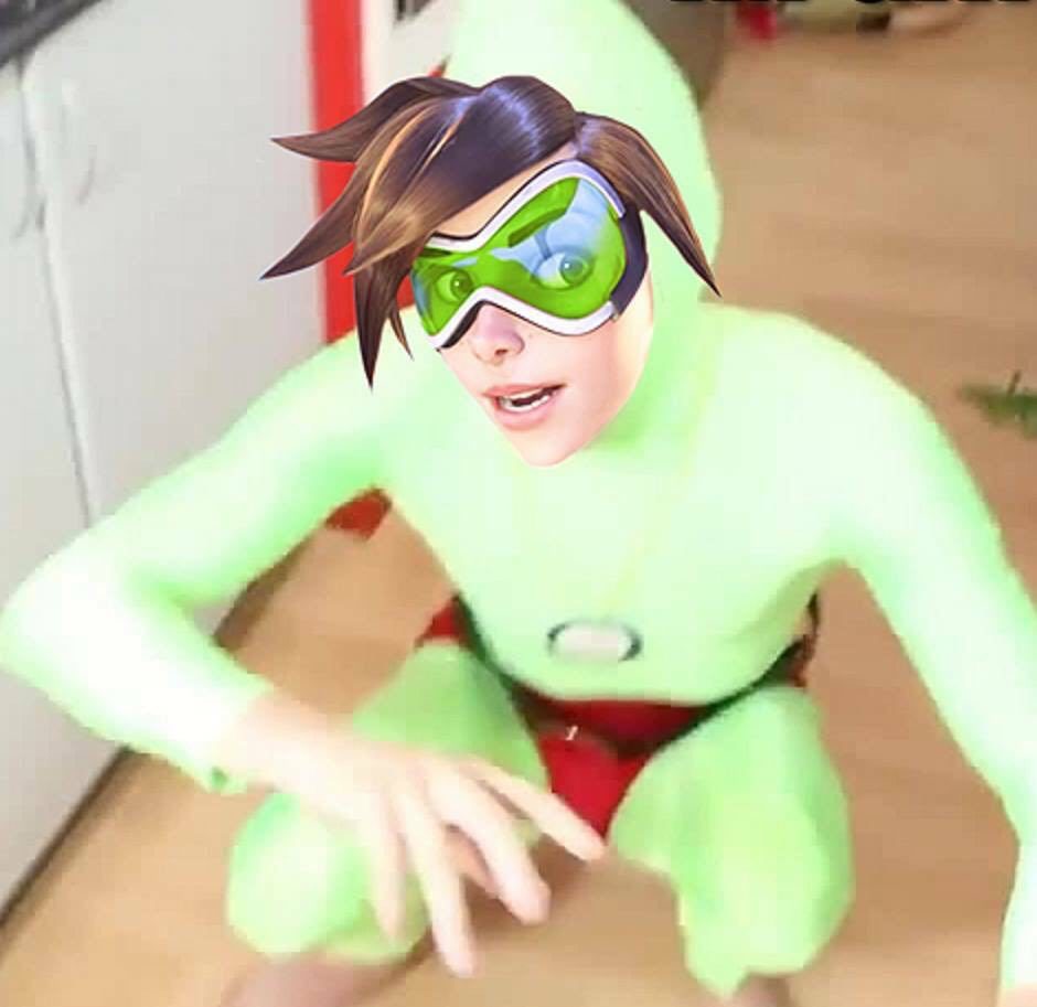 When tracer comes out of the closet - meme