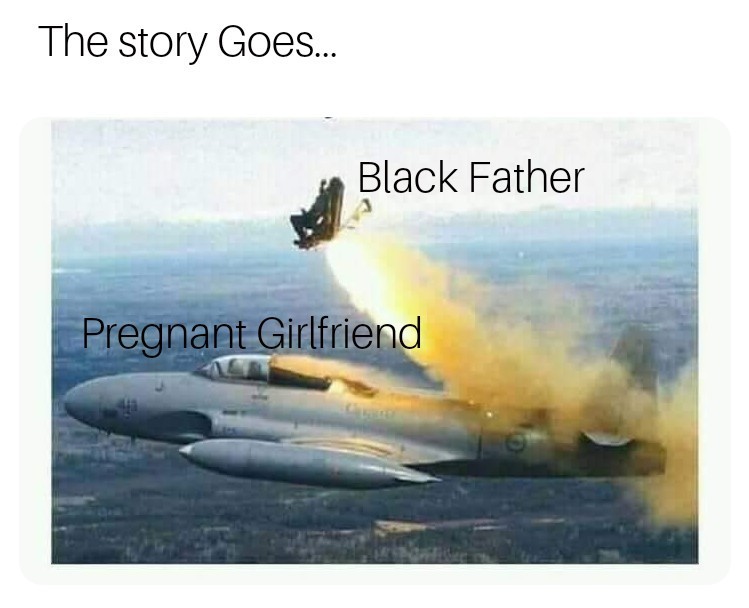 Black Air Force 1 Meme